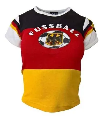 Produktbild von Damen T-Shirt Top Deutschland Girli Top Deutschland t-shirt top soccer germany