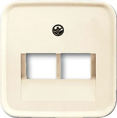 Image de Busch-Jaeger disque central blanc pour raccordement UAEdo.2f 1803-02-212