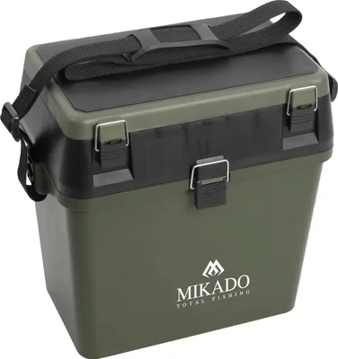 Produktbild von Mikado Angelkoffer Angel - Sitzbox Grün