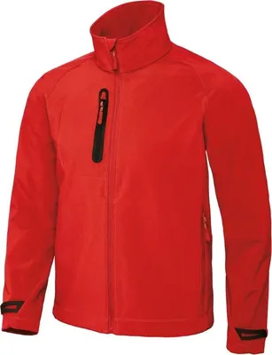 Obrázok produktu pre Pánska softshell bunda - B&C X-LITE SOFTSHELL/M - deep red - veľkosť L