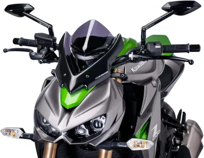 Immagine prodotto di Cupolino PUIG naked sport fumè scuro omologato ABE per Kawasaki