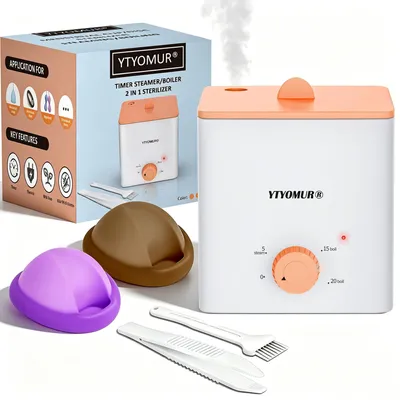Productafbeelding van Menstruatie Schijf met Sterilisator - Herbruikbare Menstruatiecup Set
