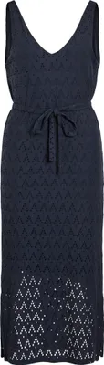 Produktbild von VILA Elegantes Kleid mit V-Ausschnitt und Lochmuster-Design Größe: S