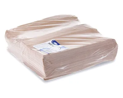 Produktbild von 200x Papierfaltenbeutel Papiertüten braun 14+7 x 29 cm für ca. 1,5kg Inhalt