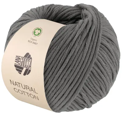 Produktbild von Lana Grossa - Natural Baumwolle GOTS 0021 dunkelgrau