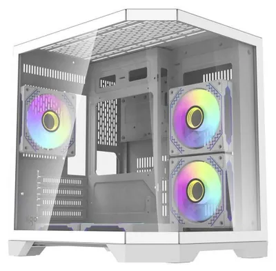 Imagen del producto de darkFlash - FT350 Blanco - Caja para ordenador