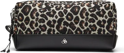 Image de SCOTCH & SODA trousse de toilette Jacquard Toiletry Bag Leopard multicolore