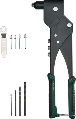 Produktbild von PARKSIDE® Blindnietzangen-Set, mit 360° drehbarem Nietkopf