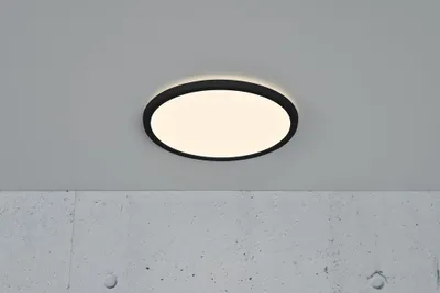 Image de Nordlux LED Plafonnier Oja en noir 14,5W 9 Ø 29,4 cm