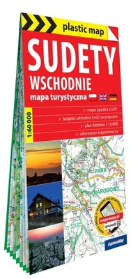 Produktbild von Sudety Wschodnie foliowana mapa turystyczna 1:60 000
