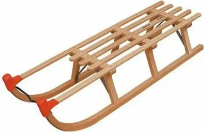 Produktbild von SPOLNOTA Schlitten Yaro 110 HOLZ NATUR HOLZ NATUR -