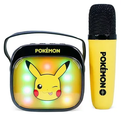 Image de Popsing Enceinte karaoké LED avec microphone - Pikachu