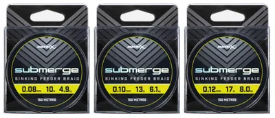 Produktbild von Fox Matrix Submerge Braid - geflochtene Angelschnur, Durchmesser/Tragkraft:0.08mm / 4.9kg / 10lbs