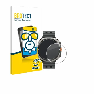 Produktbild von BROTECT Schutzglas für Samsung Galaxy Watch Ultra / Ultra 2 (47 mm) Displayschutz 9H Glas klar transparent