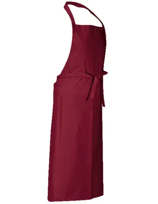 Produktbild von CG Workwear 00130-01 | Latzschürze Verona 110 x 75 cm - Waschbar bis 95 °C - Farbe: Regency Red - Größe: 110 x 75 cm