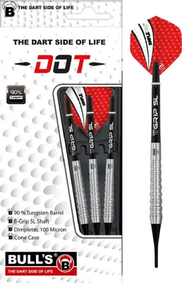 Produktbild von BULL'S Dot D3 90% Tungsten Soft Dart - 18g -- 1 Satz