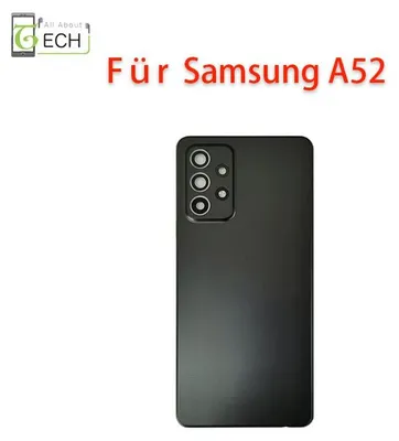Produktbild von Für Samsung Galaxy A52 4G / 5G Akkudeckel Backcover Rückseite + Dichtung schwarz