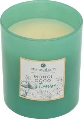 Produktbild von Duftkerze maël 190g glastopf monoi kokosnuss  - Atmosphera créateur d'intérieur