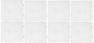 Zdjęcie produktu dla 8 sztuk płytki Multistift II, format Midi 234 TR, przezroczyste + 100 koralików do prasowania