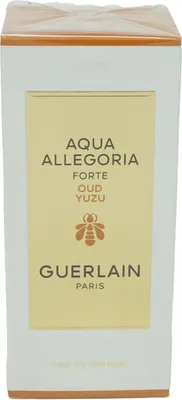 Produktbild von Guerlain Aqua Allegoria Oud Yuzu Forte, Frauen, 125 ml, Nachfüllbare Flasche, Spray, - ALCOHOL - PARFUM (FRAGRANCE) - AQUA (WATER) - LIMONENE - LINALOOL - CITRONELLOL -..., 1 Stück(e)