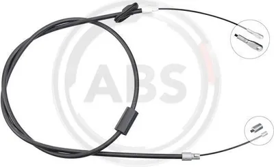 Image de Frein de stationnement à câble 2 183 mm Disques A.B.S. pour MERCEDES-BENZ CLASSE S