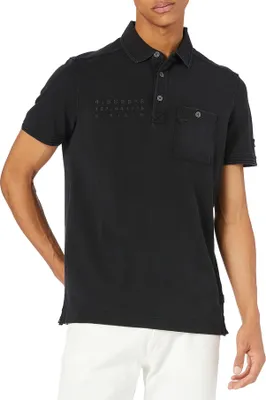 Produktbild von 28080 Camel Active, ,  kurzarm Polohemd Poloshirt, Pique, black, L