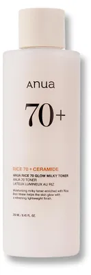Obrázok produktu pre Anua Rice 70 + Ceramide tonikum Glow Milky Toner 250 ml
