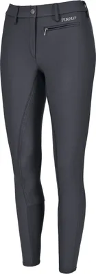 Produktbild von Pikeur Damenreithose " LUGANA STRETCH " 3/4 Mc Crown Besatz, Ganzbesatz Größe - 34 Farbe - dark shadow