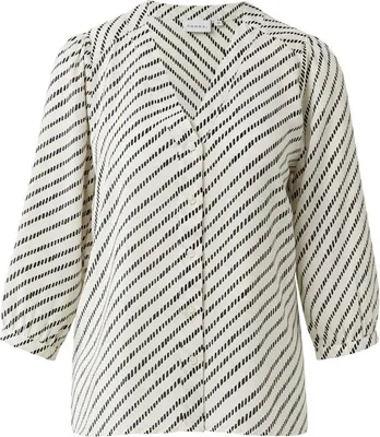 Produktbild von Comma Damen Bluse in Weiß, Größe 46