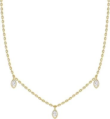 Produktbild von Glanzstücke München Halskette Sterling Silber Zirkonia 35,0 cm Basiskette + 5,0 cm Verlängerung 50080612