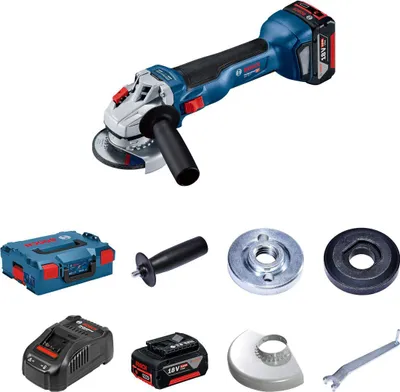 Productafbeelding van Bosch 06019J4004, 9000 omwentelingen per minuut, 12,5 cm, Accu, 5 Ah, 2,3 kg
