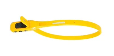 Immagine prodotto di Hiplok Z-Lok Combo blocca cavo con anima in acciaio 50 cm giallo