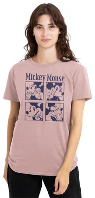 Produktbild von Disney Mickey Mouse Pixelated Damen T-Shirt, Pink, M