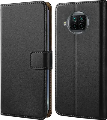 Produktbild von Handy Tasche für Xiaomi Mi 10T lite Schutzhülle Bookstyle Etui Klapphülle Wallet Flip Cover Case Schwarz