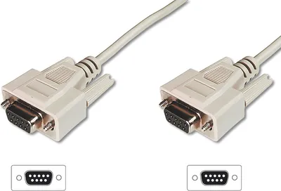 Image de DIGITUS Anschlusskabel D-Sub9 > D-Sub9 Bu/Bu 2.0m