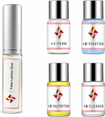 Image de Kit de démarrage pour l'ondulation des cils Laminage des cils permanente 10 pièces