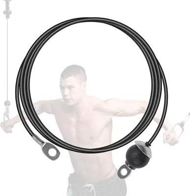 Obrázek produktu pro Fitness lana, šňůry, domácí posilovací stroje, fitness pro domácí použití, kladkostroje, posilování svalů.