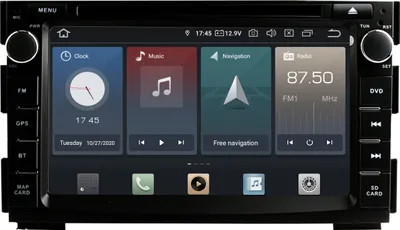 Produktbild von Für Kia Cee'd Venga 7" Touchscreen Android Autoradio DVD GPS Navi CarPlay