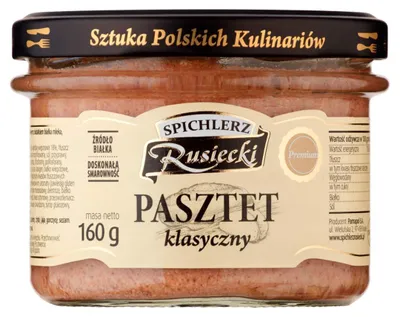 Zdjęcie produktu dla Spichlerz Rusiecki Pasztet Klasyczny 160 G