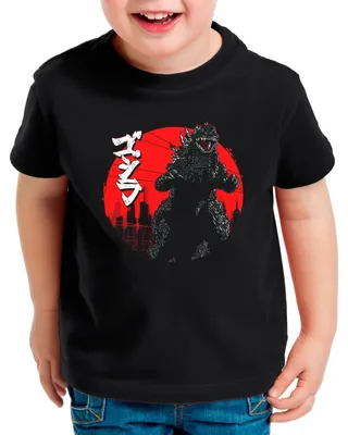 Produktbild von style3 Kanji Kaiju Kinder T-Shirt japan monster nipon tokio tokyo