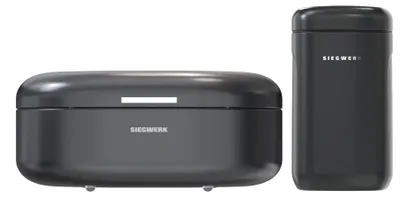 Produktbild von SIEGWERK Kombiangebot Brotkasten PANEA L & Vorratsdose L Night Echo