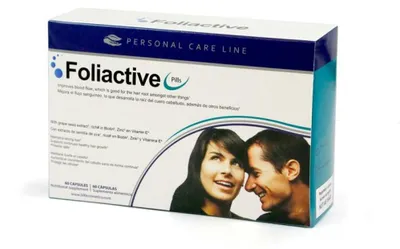 Obrázok produktu pre Kapsule proti vypadávaniu vlasov Foliactive 60 tabliet