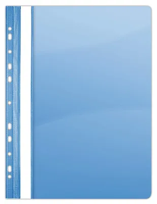 Image de DONAU Reliure avec classeur, bleue, avec perforation européenne, PVC, A4