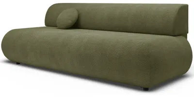 Image de Selsey Armone – Canapé 3 places convertible, chenille, vert olive