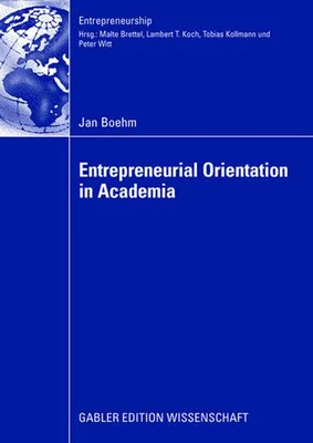 Obrázek produktu pro Entrepreneurial Orientation in Academia