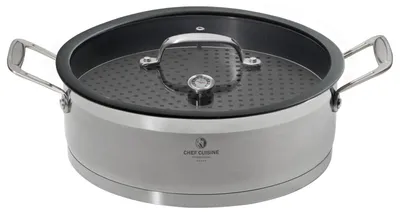 Produktbild von Chef Cuisine Servierpfanne / Aroma Dampfgarer Ø 28 cm