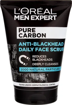 Produktbild von Loreal Men Expert Pure Charcoal Anti-Blackhead Peeling 100ml