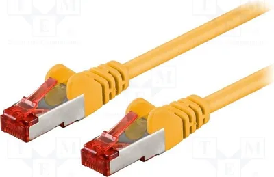 Zdjęcie produktu dla 1 x kabel RJ45-Kabel 95453, żółty, PVC, 0,25 m