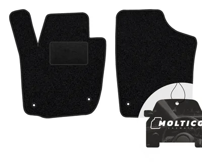 Immagine prodotto di Tappetini in velluto per auto, compatibili con: Seat Toledo IV, dal 2013 al 2018