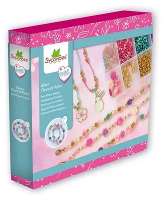 Produktbild von Sycomore Schmuckbox Blumen - Kreatives Bastelset für Kinder